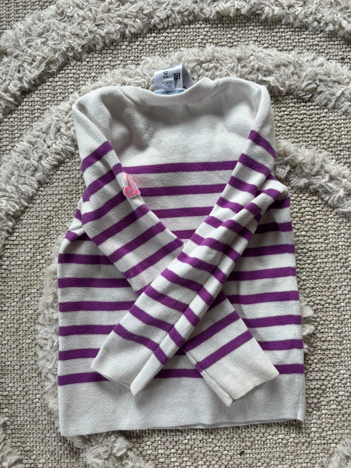 Jacadi striped sweater 3 years – photo 7